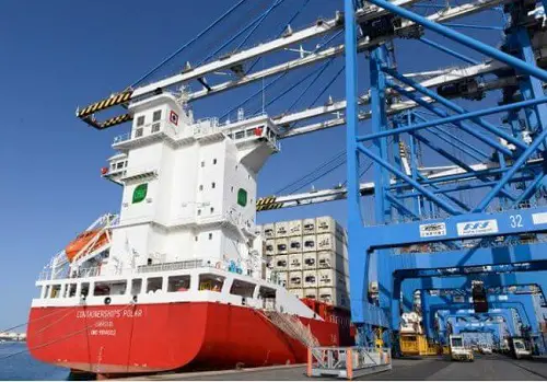 First LNG-Powered Container Ship Welcomed By Malta Freeport Terminals