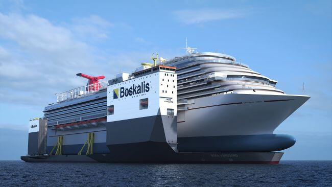 Boskalis To Perform Lifting And Loading Operation Of Cruise Ship ‘Carnival Vista’