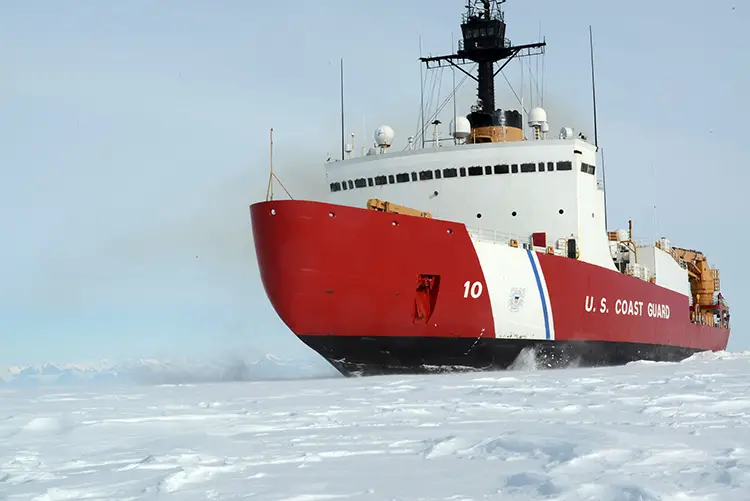 How Does An Icebreaker Ship Work? 4 Coast Guard Cutter Polar Star