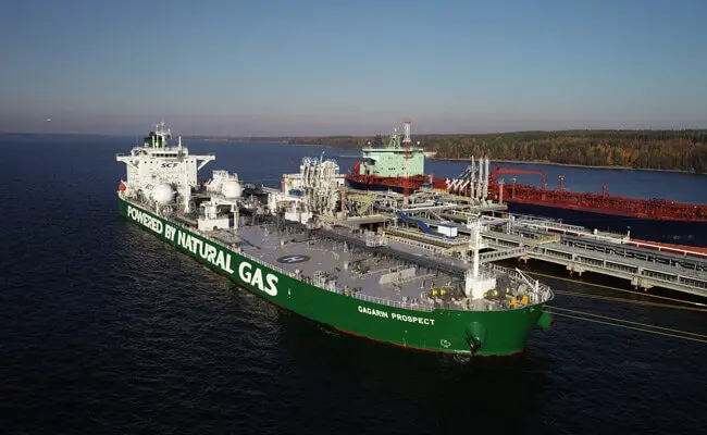 SCF Marks Significant CO2 Reductions In The First Year Of Operating LNG-Fuelled Oil Tankers