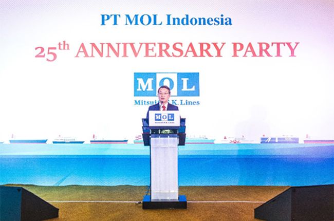 MOL Celebrates Its 25th Anniversary Of Business In Indonesia