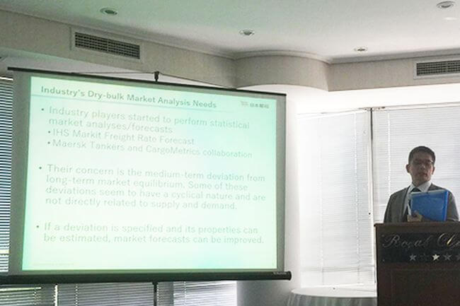 NYK Introduces Results Of Dry-Bulk Market Fluctuation Analysis At Annual Conference Of IAME 1 NYK Introduces Results Of Dry-Bulk Market Fluctuation Analysis At Annual Conference Of IAME