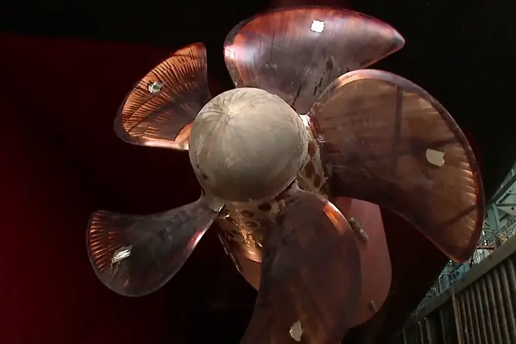 Largest Ship Propellers In The World 10 Royal Caribbean Propellers