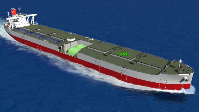 DNV GL Rewards “K” Line And Namura Shipbuilding For New LNG-Fuelled Ore Design