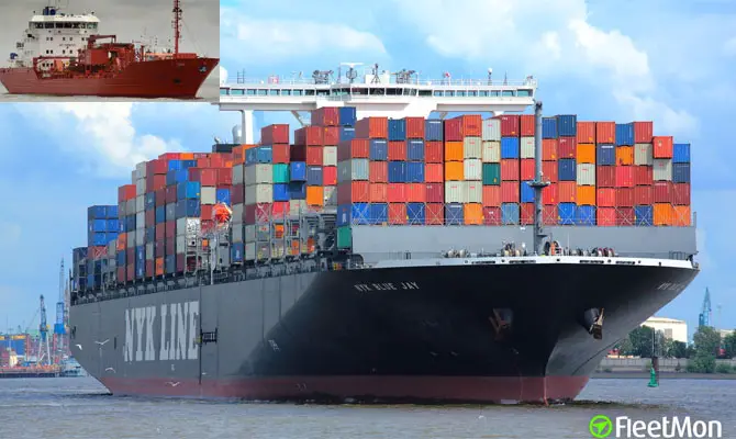 ONE Container Ship Bumps Into Chemical Tanker At Port Of Perama 1 ONE Container Ship Bumps Into Chemical Tanker At Port Of Perama
