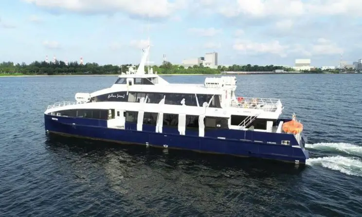 Incat Crowther-Designed Flex Ferry 33X Sets New Benchmark 1 Incat Crowther-Designed Flex Ferry 33X Sets New Benchmark