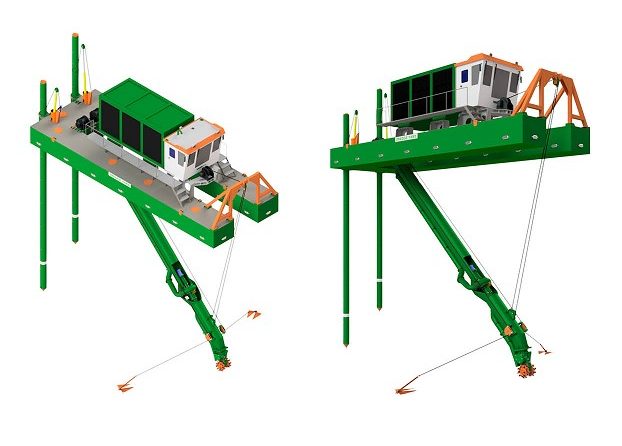 Dredge Yard Signs Contract For Customized Cutter Dredger ECO 300 1 Dredge Yard Signs Contract For Customized Cutter Dredger ECO 300