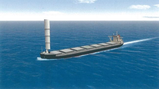 World’s First Coal Carrier With A Sail To Achieve Environmental And Economic Objectives
