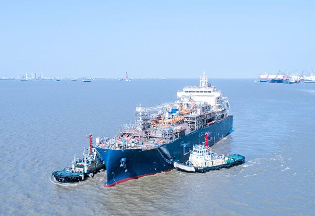 Total Launches First LNG Bunker Vessel Following Contract With MOL