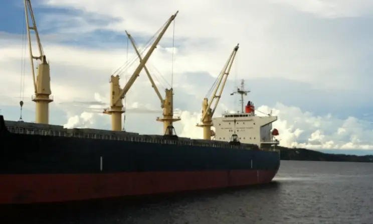 Eagle Bulk Shipping Takes Delivery Of Ultramax Dry Bulk M/V Santos Eagle 1 Eagle Bulk Shipping Takes Delivery Of Ultramax Dry Bulk M/V Santos Eagle