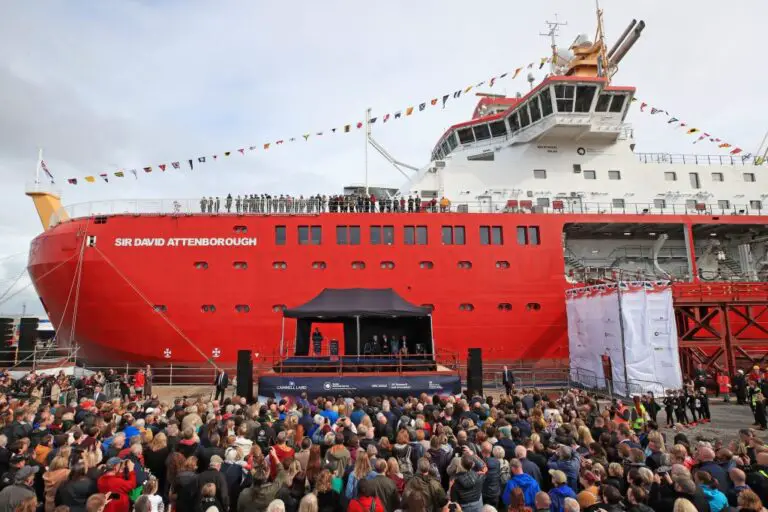 One Of World’s Most Advanced Polar Ship RRS Sir David Attenborough Officially Named