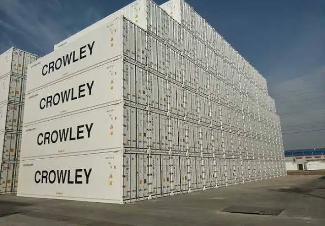 Crowley Adds Large Number Of New Reefer Containers To Its Fleet 1 Crowley Adds Large Number Of New Reefer Containers To Its Fleet