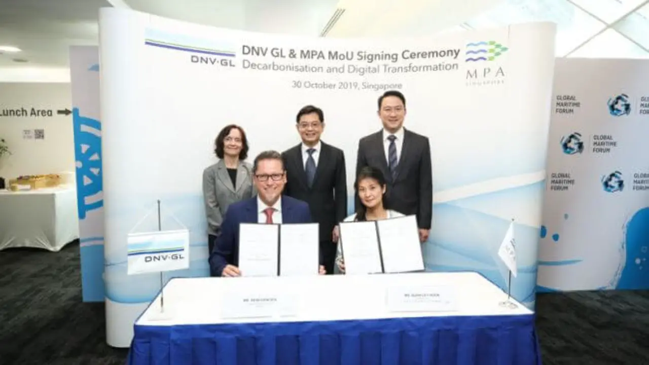 DNV GL And MPA Singapore Ink Expanded Maritime R&D; MoU To Promote Decarbonization 1 DNV GL And MPA Singapore Ink Expanded Maritime R&D; MoU To Promote Decarbonization