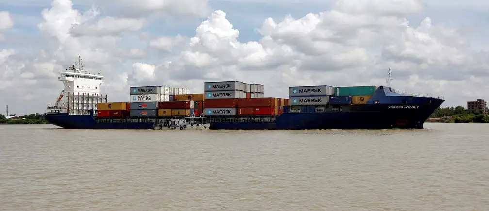 First Ever Movement Of Container Cargo On Brahmaputra