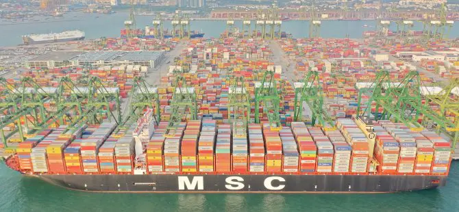 MSC Isabella – The 23656 TEU Giant Becomes Largest Container Ship To Call Port Of Singapore