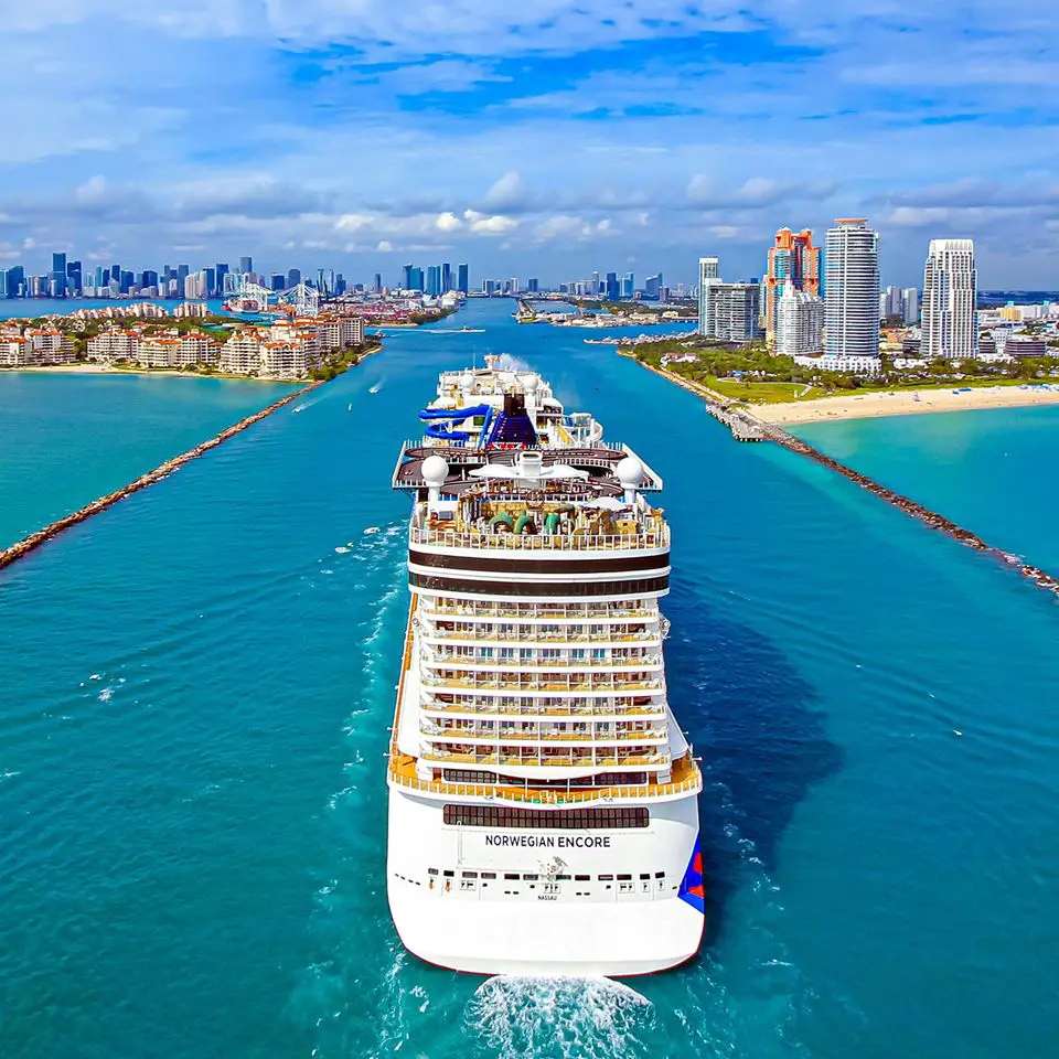 Norwegian Cruise Line Christens Newest Innovative Ship Norwegian Encore