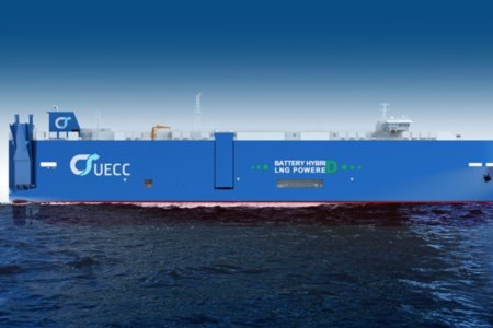 UECC Secures “Green Financing” For New Battery Hybrid LNG PCTC Vessels