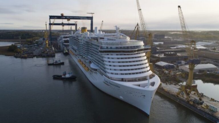 Meyer Turku Delivers First LNG-Powered Cruise Ship Costa Smeralda