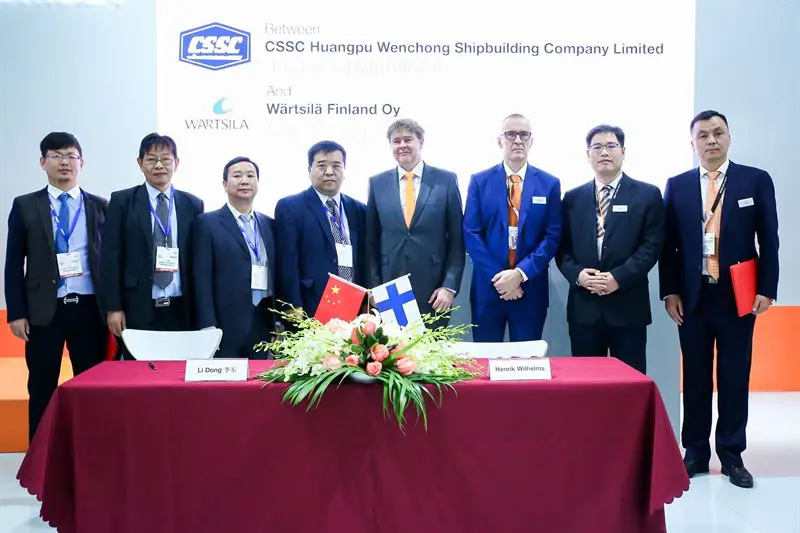 Wärtsilä & CSSC Huangpu Wenchong Shipbuilding To Jointly Develop Hybrid Vessels For Future
