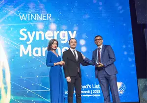 Synergy Wins Lloyd’s List Excellence In Ship Management Award