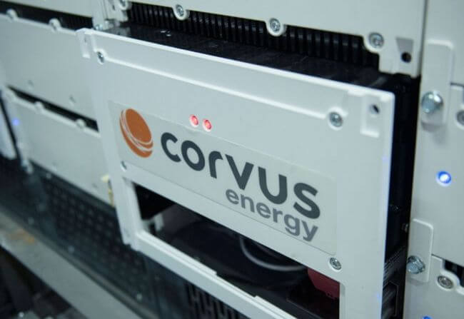 Corvus Energy Receives Up To $6 Million For Battery Development From Canadian Govt. 1