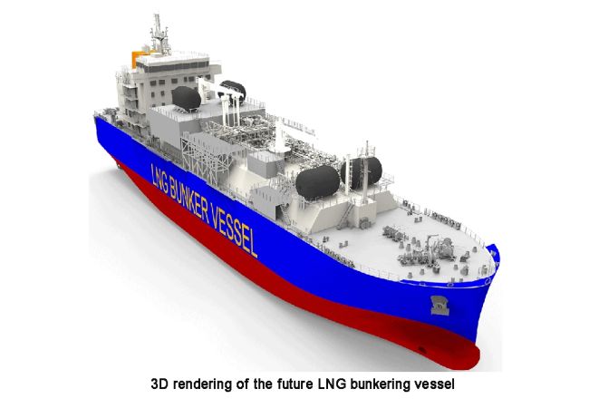 Total & MOL Charter First LNG Bunker Vessel To Operate In France 1