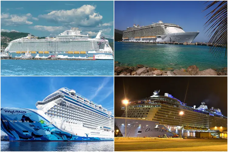 15 biggest cruise ships in the world