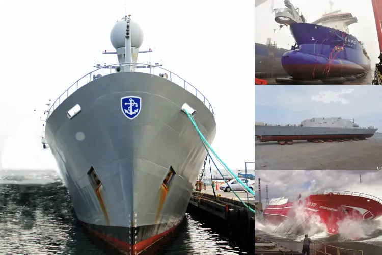 Types of Ship Launching Methods 1 Types of Ship Launching Methods