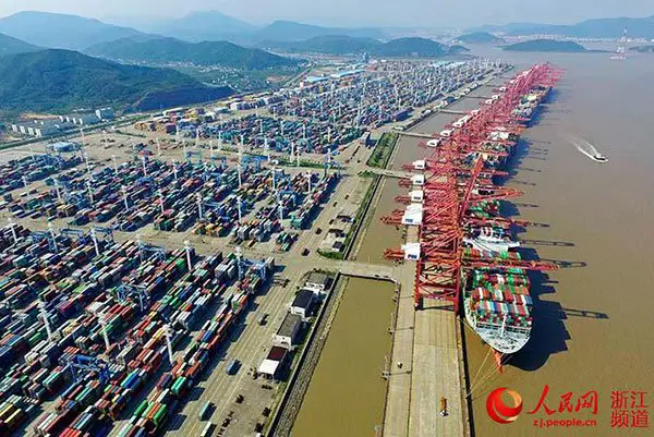 Major Container Ports in the World 4 Ningbo Zhoushan Port