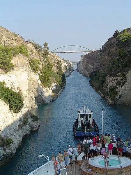 Corinth Canal: A Peculiar Manmade Waterway 6 Canal of Corinth