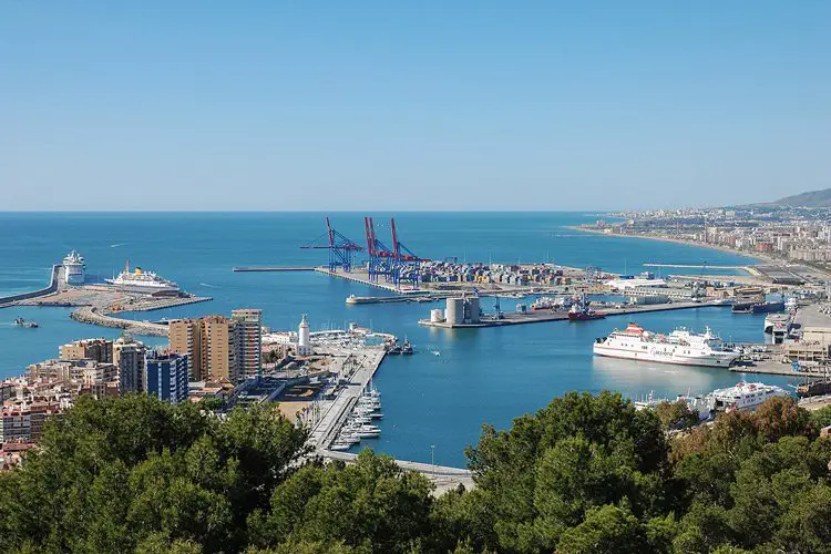 Major ports in Spain 17 Port of Malaga