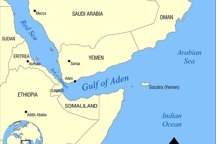 Gulf of Aden Map