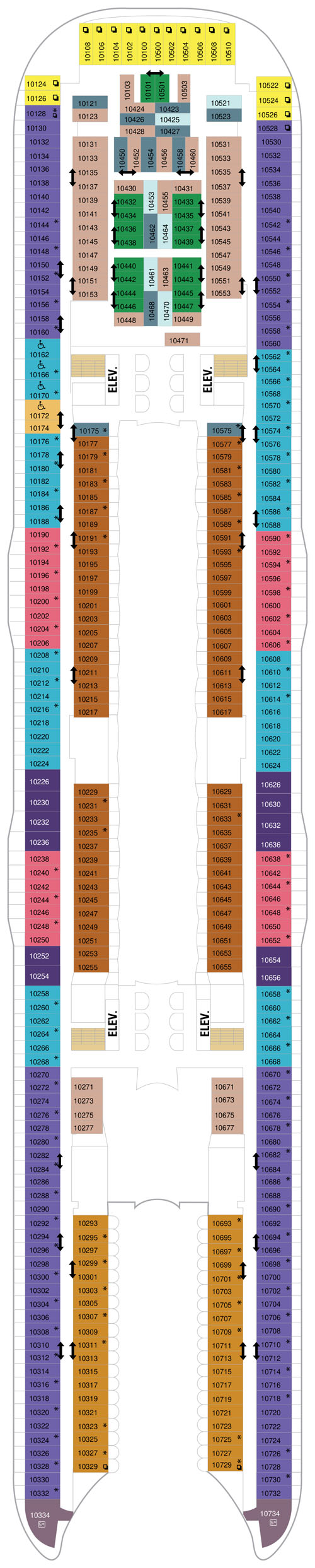 Wonder of the Seas Deck 8 Plan Wonder of the Seas Deck 8 Plan